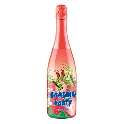 Bauturi - Bautura Carbogazoasa cu Capsuni, Bambino Party, Angelli, 0.75 l