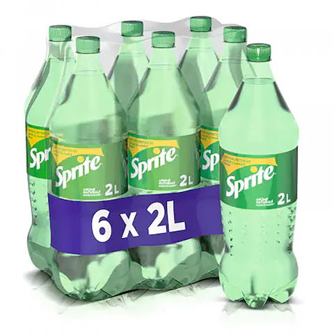 Bauturi carbogazoase - Bautura Carbogazoasa Sprite, Pet, 6 x 2l