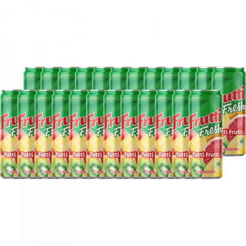 Bauturi carbogazoase - Bautura carbogazoasa Frutti Fresh Tutti Frutti, 24 x 0.33L