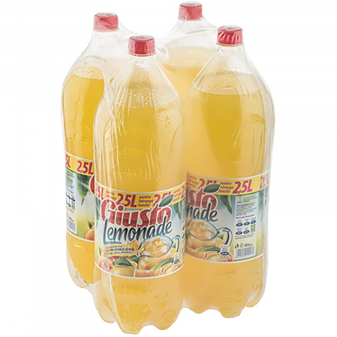 Bauturi carbogazoase - Bautura carbogazoasa Limonada, Giusto, 4 x 2.5 L
