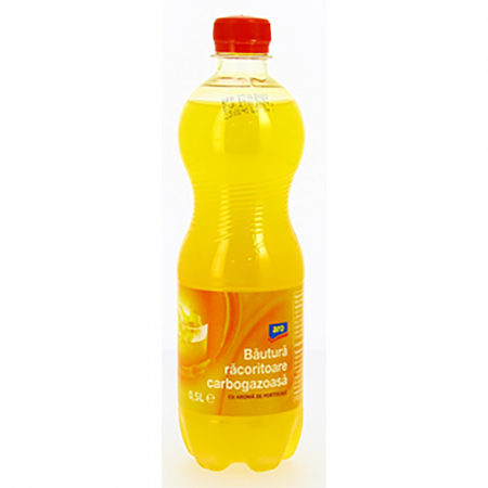 Bauturi carbogazoase - Bautura Carbogazoasa Portocale, 12 x 0.5 L, Aro