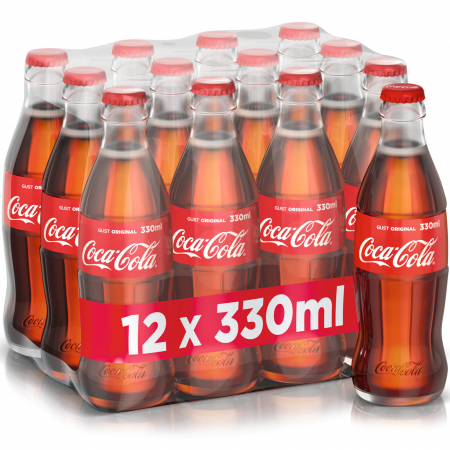 Bauturi carbogazoase - Bautura Carbogazoasa Sticla , 12 x 033 L, Coca Cola