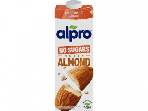 Alimente de baza - Bautura din migdale, fara zahar, Alpro, 1l-Vivomarket.ro