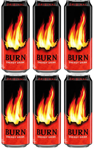 Bauturi - Bautura Energizanta, 6 x 0.5 L, Burn Original