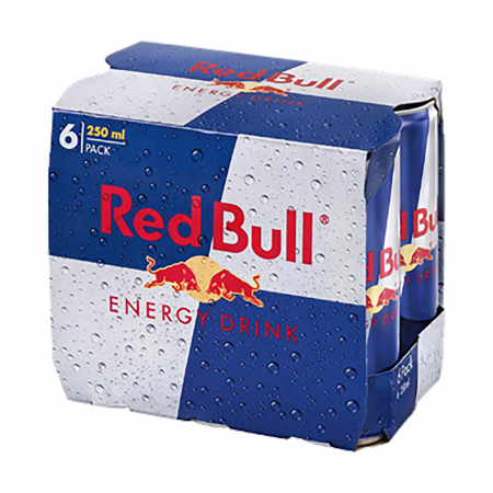 Bauturi - Bautura Energizanta Doza 6 x 0.25 L, Red Bull