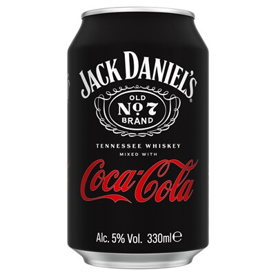 Noutati! - Jack Daniel's & Coca-Cola Ready to drink, Doza, 0.33 l