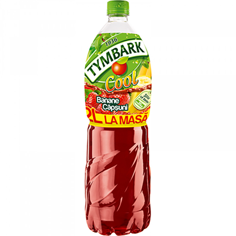 Bauturi Non-Alcoolice - Suc de piersici, Tymbark Cool, 2 l
