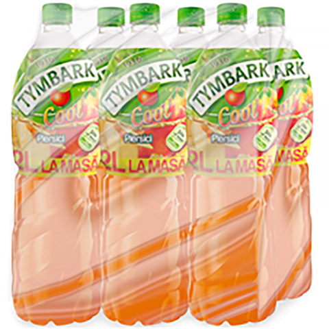 Bauturi necarbogazoase - Suc de piersici, Tymbark Cool, 2 l