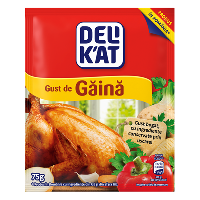 Produse Horeca - Baza mancare Gaina, 5 x 75 g, Delikat