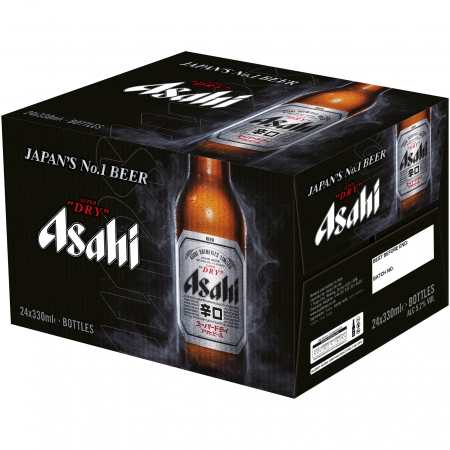Beri - Bere Asahi Super Dry, 5.2%, 24 x 0.33l