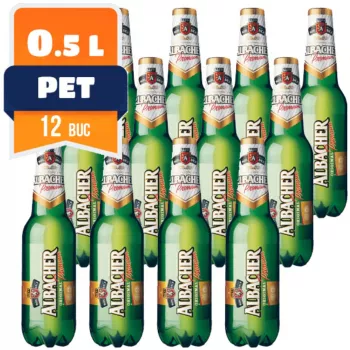 Beri - Bere Blonda, 12 x 0.5 L, Albacher