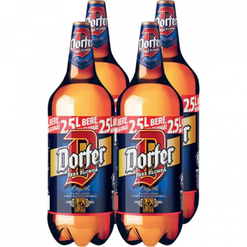 Beri - Bere Blonda, 4 x 2.5 L, Dorfer