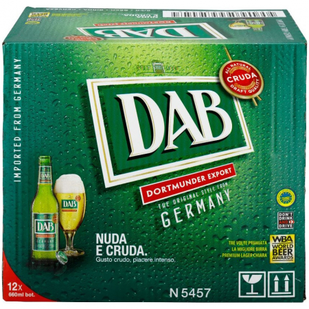 Beri - Bere Blonda Dab, 5%, Sticla, 12 x 0.66l