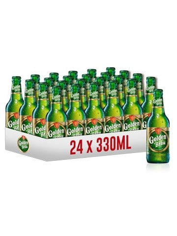 Beri - Bere blonda sticla, Golden Brau, 24 x 0.33 L
