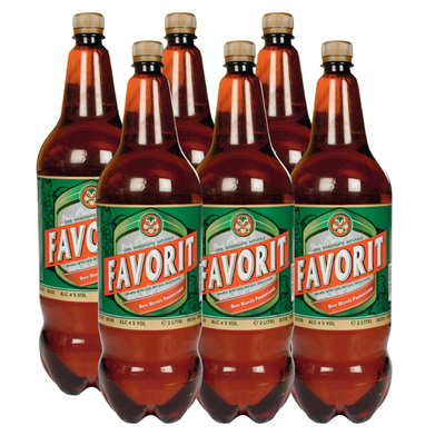 Beri - Bere Blonda Pasteurizata, 6 x 2 L, Favorit