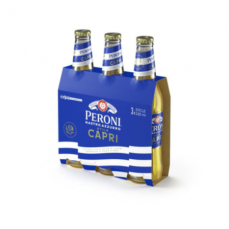 Bere blonda Peroni Stile Capri, sticla, 3 x 0.33l [1]