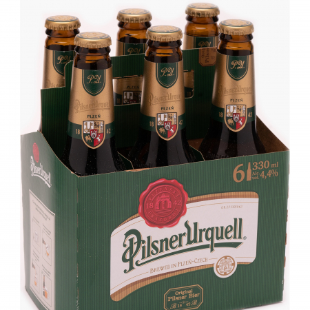 Bauturi - Bere blonda Pilsner Urquell sticla 6x0.33l