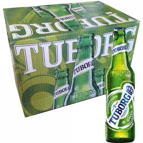 Beri - Bere blonda, Tuborg, 24 x 330 ml