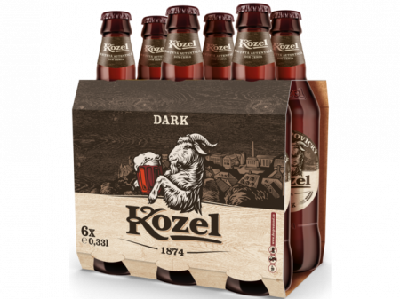 Bauturi - Bere bruna Kozel Dark, sticla, 6 x 0.33l