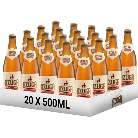 Beri - Bere nepasteurizata Azuga, sticla, 20 x 0.5l