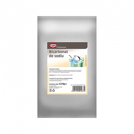 Produse Horeca - Bicarbonat de sodiu, Dr Oetker Professional, 1.5 kg