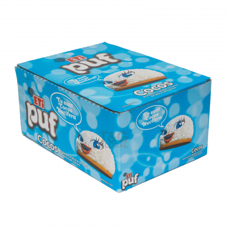Produse Horeca - Biscuite cu Bezea Cocos, bax 48 buc x 16 g ,Eti Puf