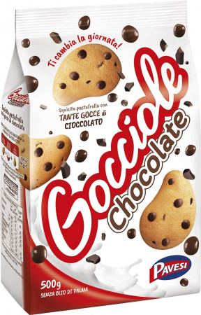 Biscuiti cu ciocolata, Gocciole, 500 g [0]