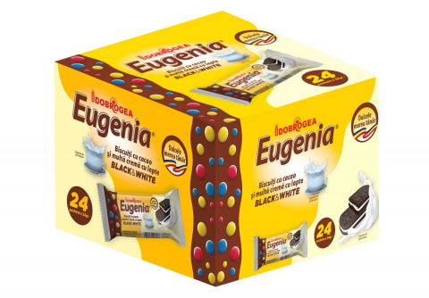 Produse Horeca - Biscuiti Eugenia Black & White 24 x 36 g, 864 g-Vivomarket.ro