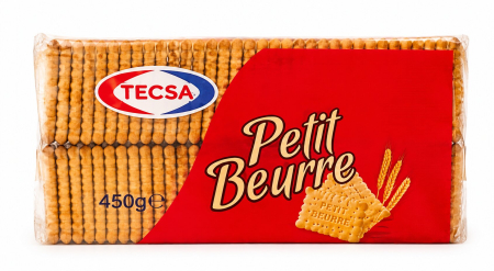 Bacanie - Biscuiti Petit Beurre, Tecsa, 450 g-Vivomarket.ro