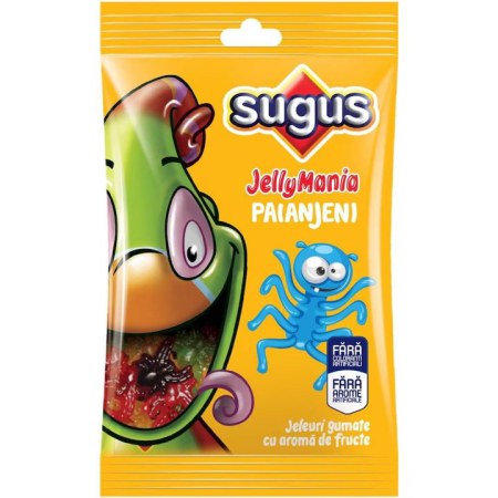 Dulciuri - Jellymania Paianjeni, Sugus, 75 g