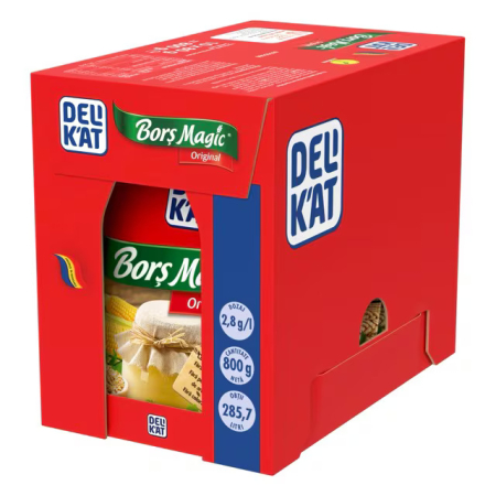Bacanie - Bors Magic Original DELIKAT, pentru Ciorbe si Borsuri, 10 x 80 g, 800 g