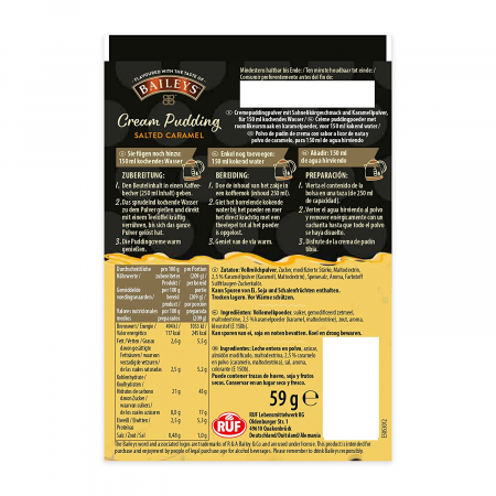 Budinca Baileys cu gust de caramel sarat, 59g [1]