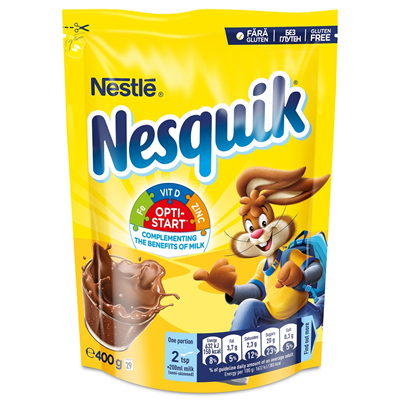 Condimente - Cacao Instant, 400 g, Nesquik Opti-Start