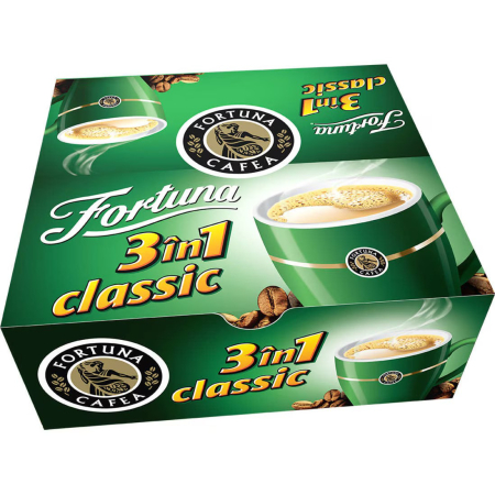 Cafea - Cafea 3 in 1, Fortuna Clasic, 24 x 15. 2 g