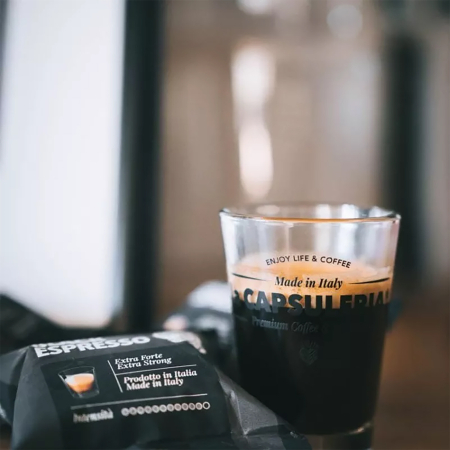 Cafea Black Espresso, 100 capsule compatibile Nespresso [3]