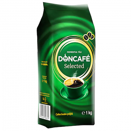 Cafea - Cafea boabe 100% Arabica, Doncafe Selected, 1 kg