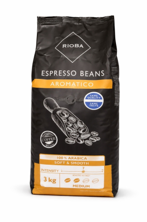Noutati! - Cafea Boabe 100% Arabica, Espresso Aromatico, Rioba, 3 Kg