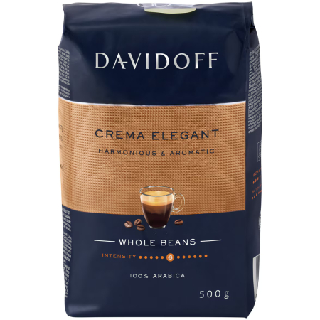 Noutati! - Cafea boabe Davidoff Crema Elegant Arabica, 500 g