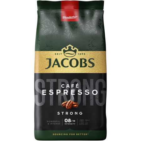 Cafea - Cafea boabe Jacobs Cafe Espresso Strong, 1Kg
