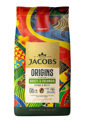 Noutati! - Cafea boabe Jacobs Origins Brazilia & Columbia, 1 kg-Vivomarket.ro