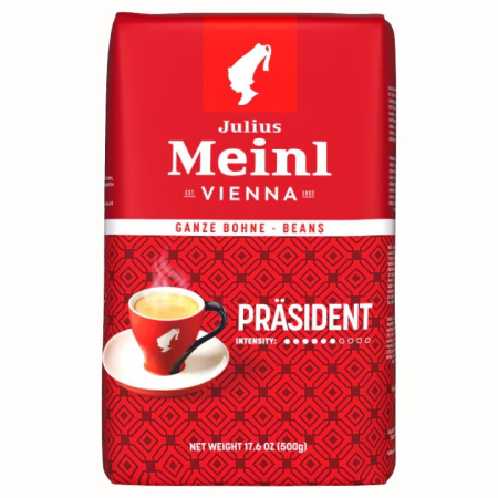 Cafea - Cafea boabe, Julius Meinl Prasident, 500 g