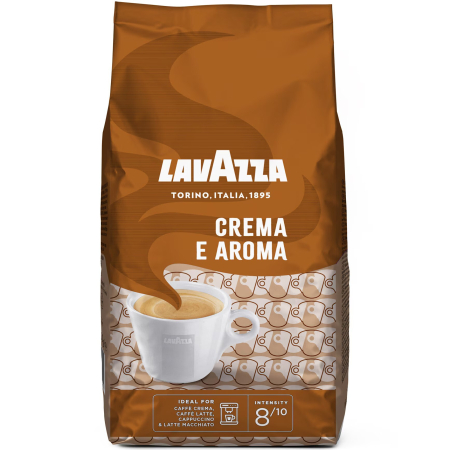 Cafea - Cafea boabe, Lavazza Crema e Aroma, 1 kg