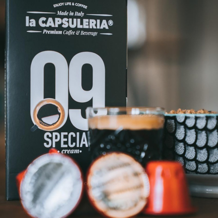 Cafea Espresso Italiano, 10 capsule compatibile Nespresso, La Capsuleria [4]