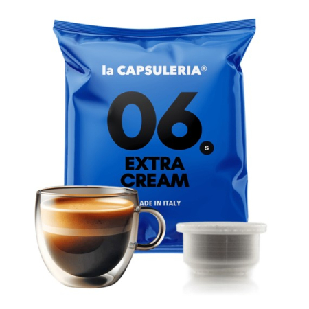 Cafea - Cafea Extra Cream, 100 capsule compatibile Capsuleria | Capsuleria.ro