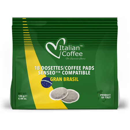 Cafea Gan Brasil, 18 paduri compatibile Senseo®*, Italian Coffee [4]