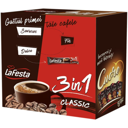 Cafea - Cafea Instant 3 In 1 La Festa Clasic 24 x 15,6 g