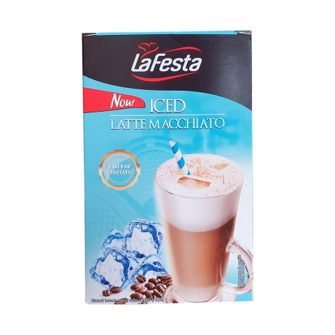 Produse Horeca - Cafea instant LA FESTA , Iced Latte Macchiato, 6 bucati, 176g