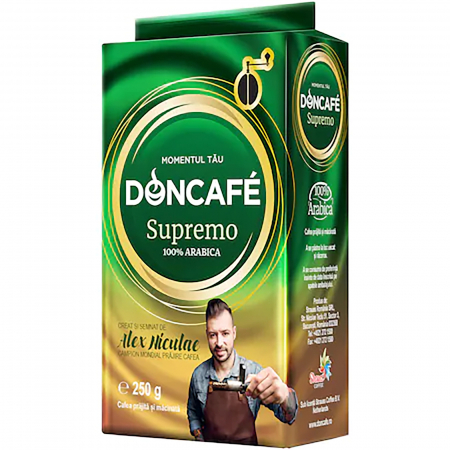 Cafea macinata 100% Arabica, Doncafe Supremo, 250 g [2]