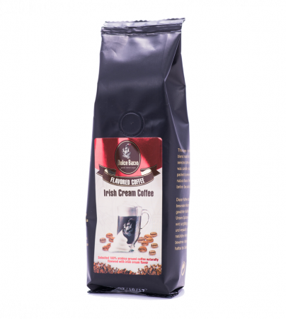 Cafea - Cafea macinata cu aroma de caramel, Dolce Bacio, 100% Arabica, 125 gr.