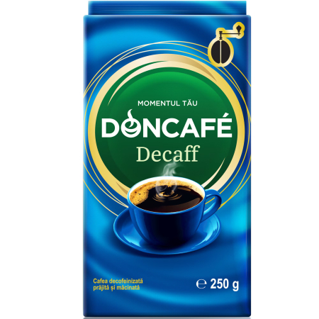 Noutati! - Cafea macinata decafeinizata, Doncafe, 250 g